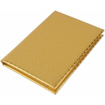 Bloc de njotas con tapas metálizadas personalizado oro Bloc de njotas con tapas metálizadas personalizado oro