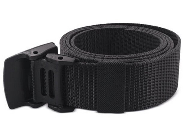 Cinturon elastico bandera/ne negro