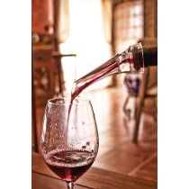 Decantador ajustable Castelo con logo en lateral