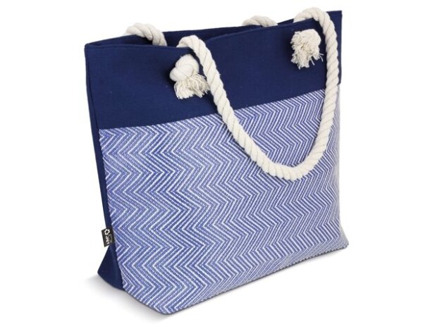 Bolsa Emeril de poliéster reciclado con bolsillo interior detalle 6