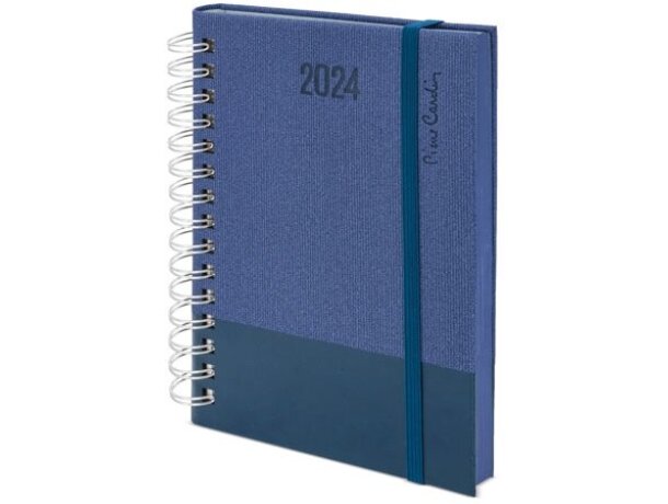 Agenda anillas Pierre Cardin Lorient azul marino