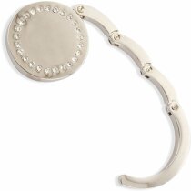 Cuelgabolsos plegable con brillantes de fantasia personalizado Cuelgabolsos plegable con brillantes de fantasia personalizado