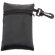 Bolsa plegable con cremallera y funda personalizada negro