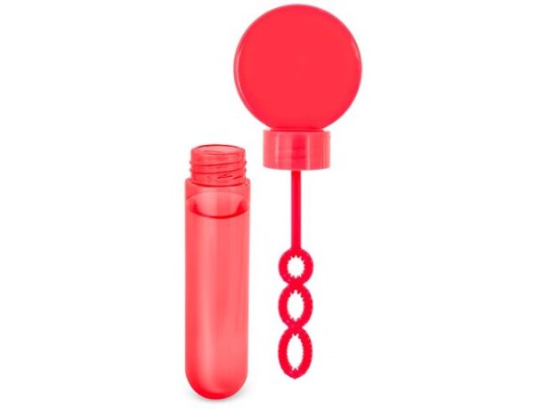 Pompero de burbujas Boble con líquido jabonoso pack 24 uds Rojo detalle 10
