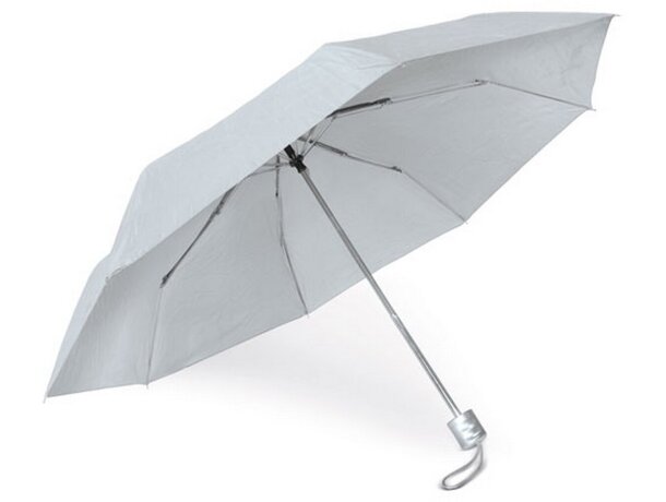 Paraguas plegable Cromo gris