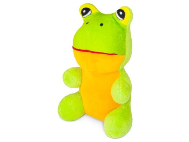 Set 4 peluches Happy Zoo en felpa suave de 17 cm para niños detalle 2