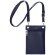 Bolso portatodo Ryky con asa ajustable extraíble y cierre cremallera Azul marino detalle 4