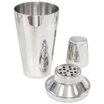 Coctelera Manhattan acero con medidor integrado