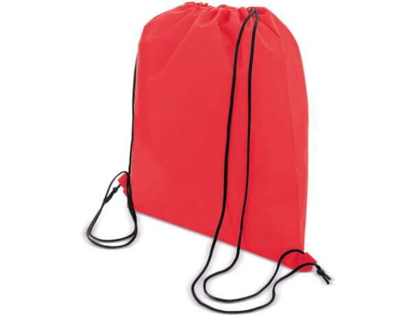 Bolsa saco de nonwoven rojo