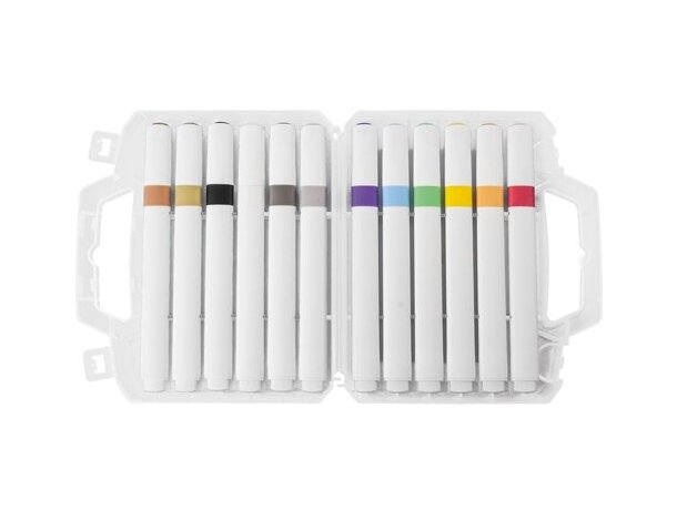 Set 12 rotuladores acrílicos Kolorin multiusos detalle 4