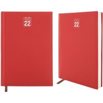 Dietario con tapa de microfibra papel laminado