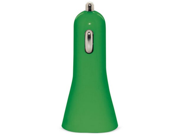 Cargador de coche doble usb blanco verde