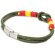 Pulsera bandera España ajustable con cierre acero New Barlovento Verde militar detalle 2