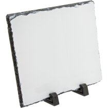 Portafotos pizarra natural Surin con soporte