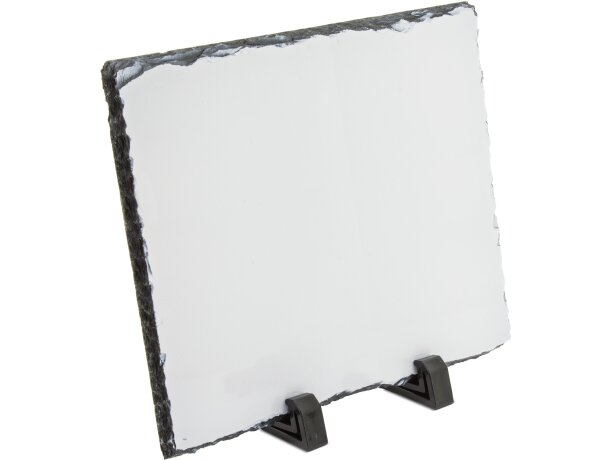 Portafotos Surin de pizarra natural con soporte incluido detalle 1