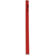 Lápiz de carpintero en rojo personalizado