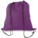 Bolsa saco de nonwoven personalizada lila
