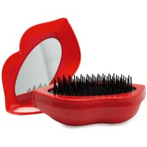 Cepillo con espejo integrado formato labios Kiss