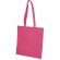 Bolsa non woven con asas largas resistentes con logo fucsia