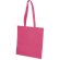 Bolsa non woven publicitaria asaslargas Kora con logo fucsia