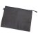 Bolsa grande de pvc con cremallera negro