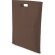 Bolsa de non woven 25 x 35 cm barata marron