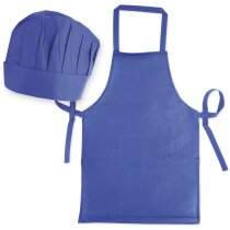 Set de delantal y gorro en no tejido para niños