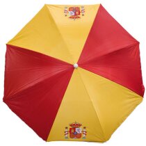 Sombrilla con protección uv y diseño bandera de españa 150 Ø