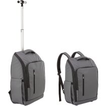 Mochila trolley Traveller gris con ruedas