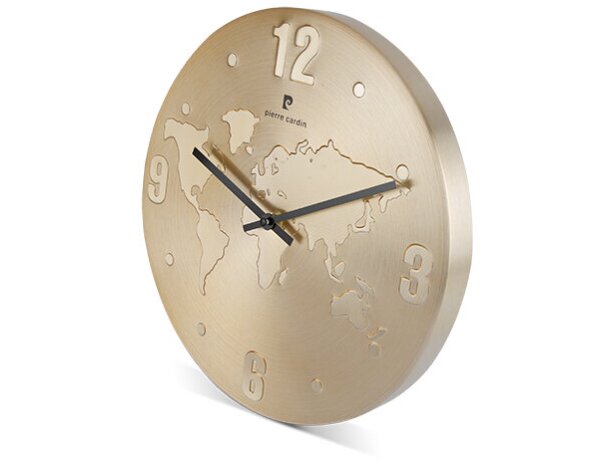 Reloj mundi mapa Pierre Cardin oro