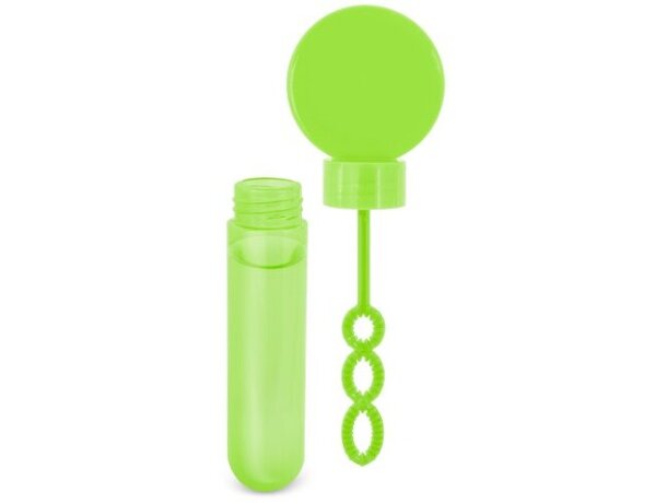 Pompero de burbujas Boble con líquido jabonoso pack 24 uds Verde detalle 14