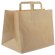 Bolsa papel fast food xl personalizada natural