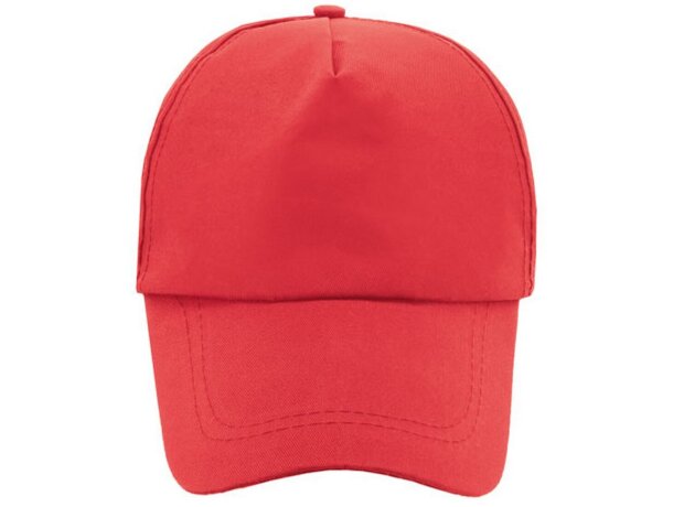 Gorra visera larga Visión rojo