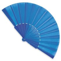 Abanico de plástico de varios colores personalizado lila Abanico de plástico de varios colores personalizado lila