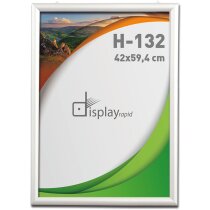 Marco de pared Gallery A2 en aluminio natural