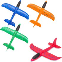 Set de aviones de espuma EVA con aleta ajustable