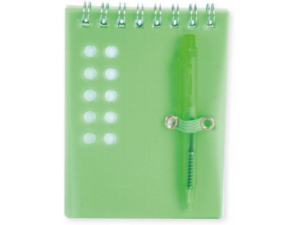 Funda de antelina personalizada verde