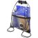 Mochila transparente Tany de PVC con serigrafía Azul marino detalle 2
