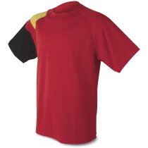 Camiseta técnica colores bandera roja Camiseta técnica colores bandera roja