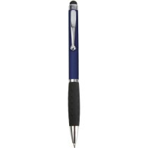 Bolígrafo puntero de plástico con agarre personalizado azul Bolígrafo puntero de plástico con agarre personalizado azul