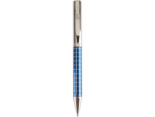 Bolígrafo a cuadros Pierre Cardin azul