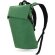 Mochila Conner de poliéster reciclado RPET con cremallera Verde