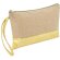 Bolso neceser combinado jute