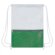 Bolsa mochila Luxory blanco/verde