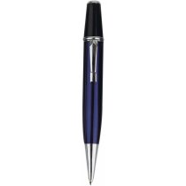 Bolígrafo elegante mini en metal azul barato