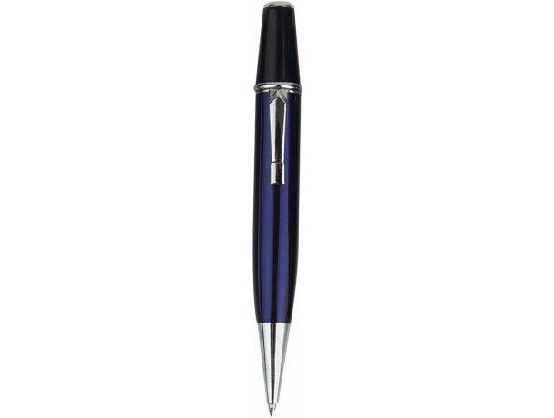 Bolígrafo elegante mini en metal azul barato