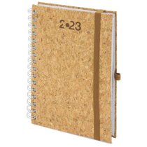 Agenda Ecocork A5 corcho natural con espiral