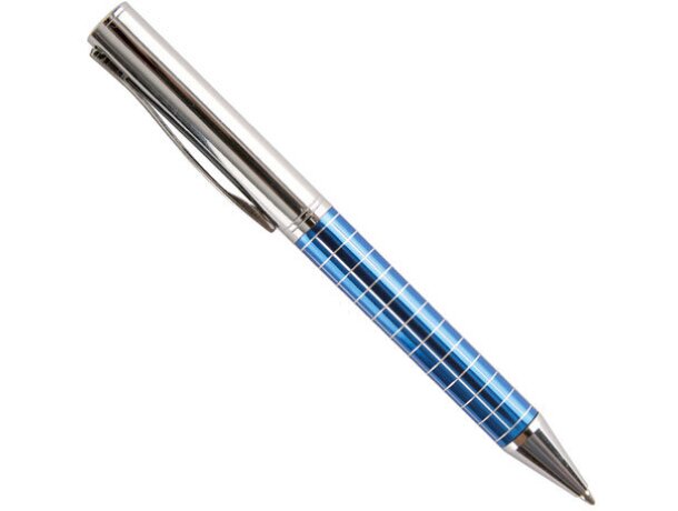 Bolígrafo a cuadros pierre cardin azul