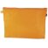 Bolsa grande de pvc con cremallera personalizada naranja