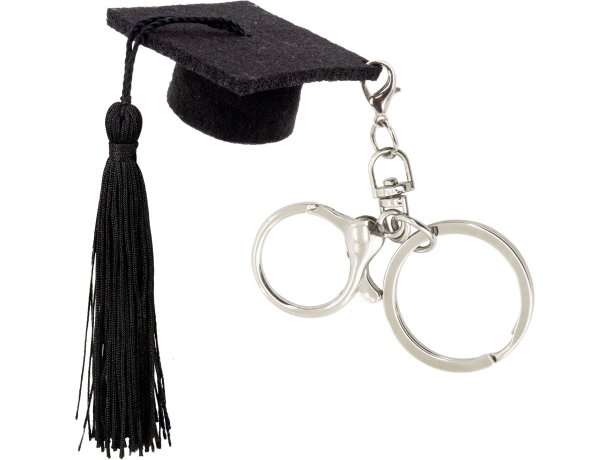 Llavero Diplomado de fieltro con birrete y borla decorativa detalle 1